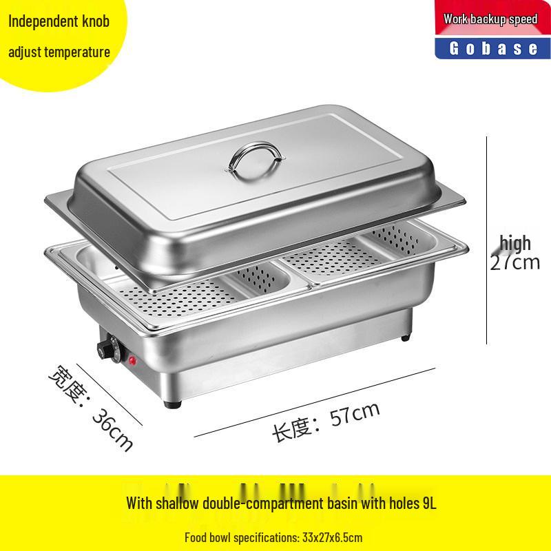 Commercial Stainless Steel Electric Buffet Warmer