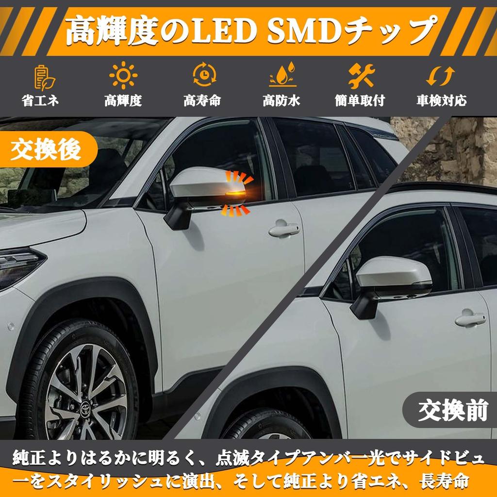 Gempro Alphard/Vellfire ALPHARD/VELLFIRE Genuine Replacement Turn Signal, 40 Series, AGH4#W/AAHH4#W Type Noah Voxy 90