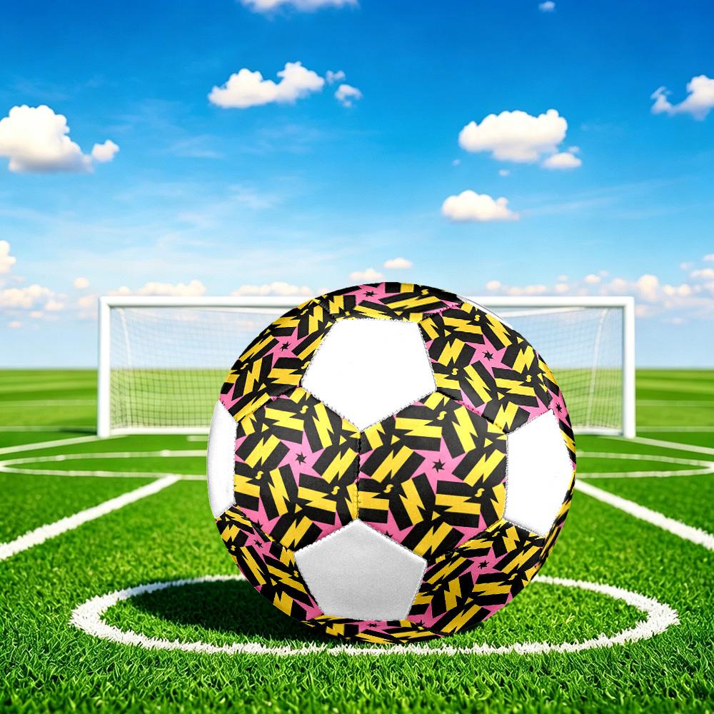 1pc Energy Burst Lightweight PVC Training Soccer Ball, Size 5, Suitable for Indoor and Outdoor TrainingGift Y60333