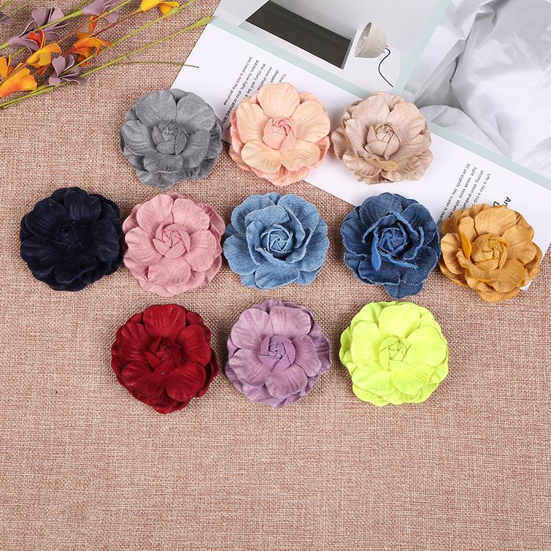

Camellia Multi-Petal Handmade Flower Jewelry Accessories