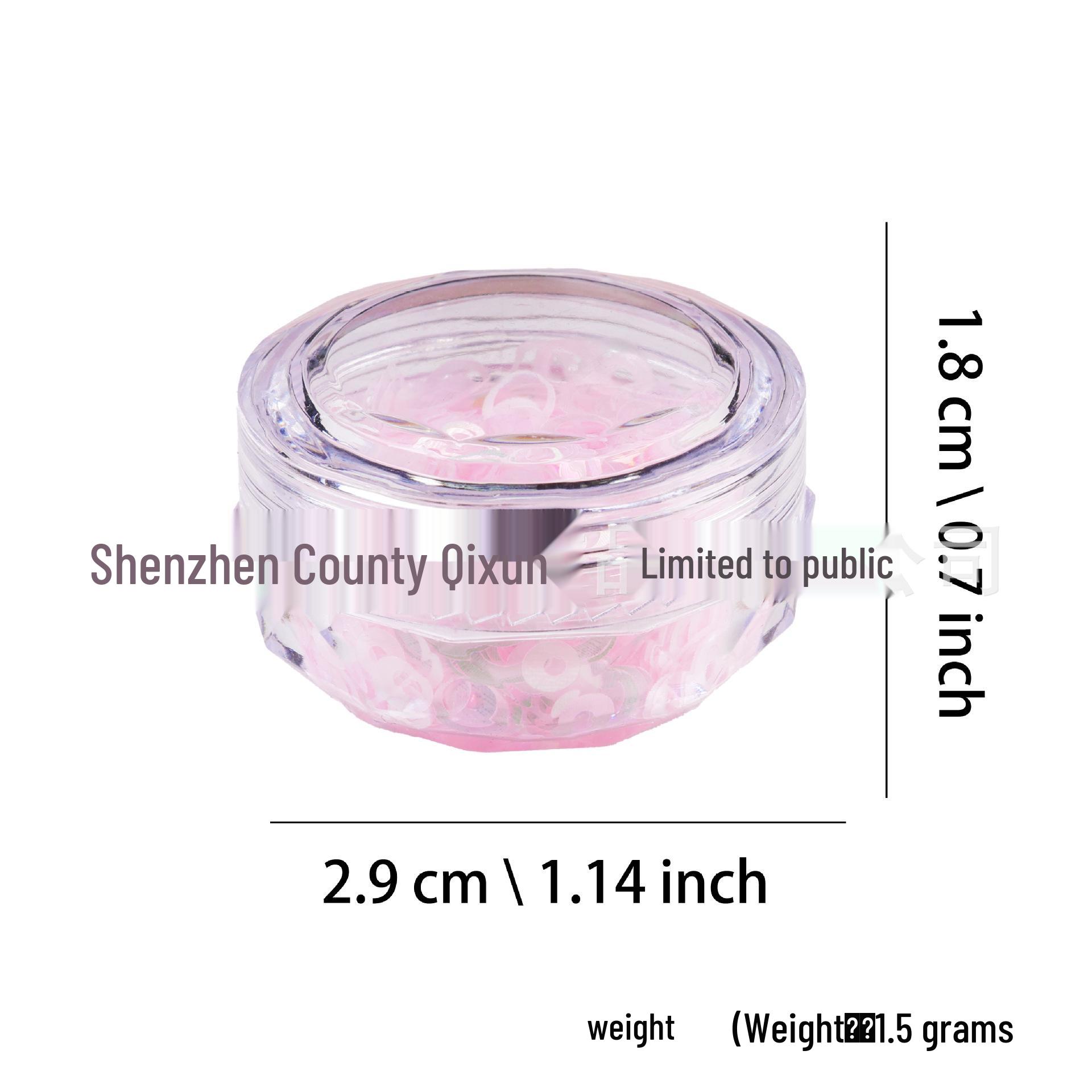 Colorful Floral Petal Sequin Nail Art Glitter - Hollow Flower Decor Butterfly