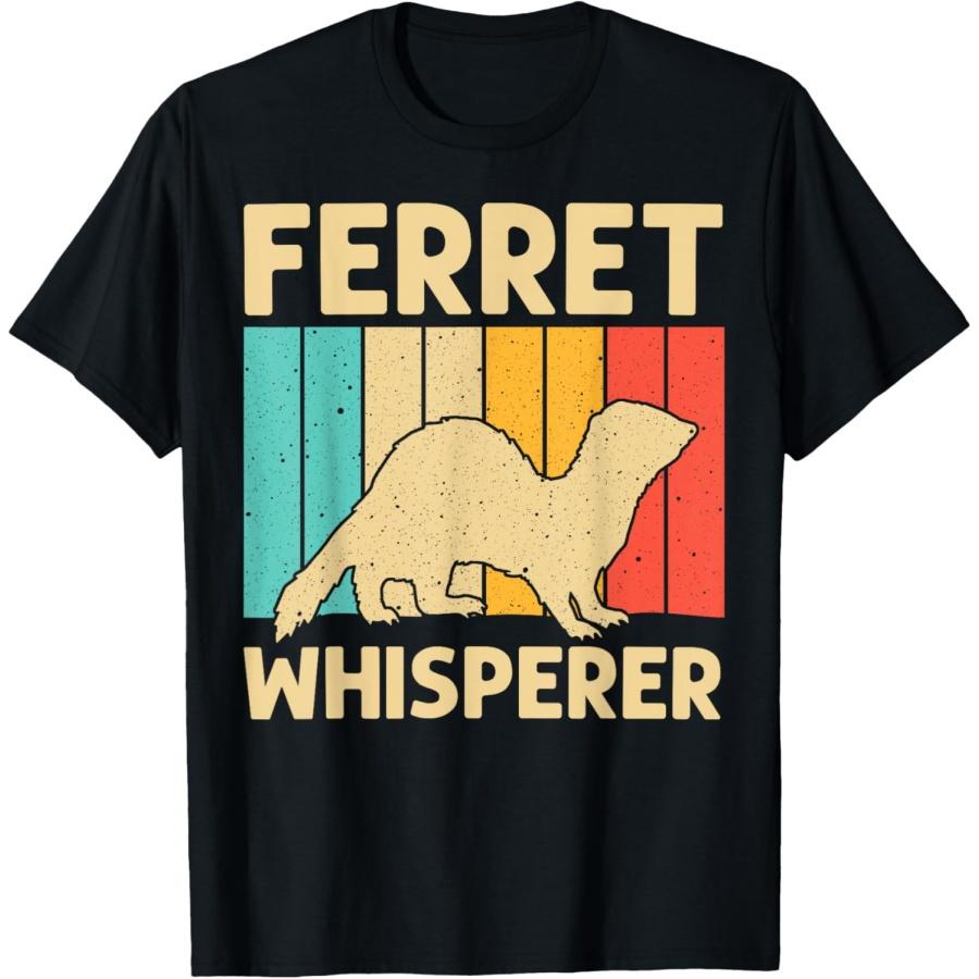 Cool Ferret For Men Women Animal Lover Ferret Owner Rodent T-Shirt S