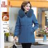 Women's Hooded Fleece-Lined Winter Parka Jacket