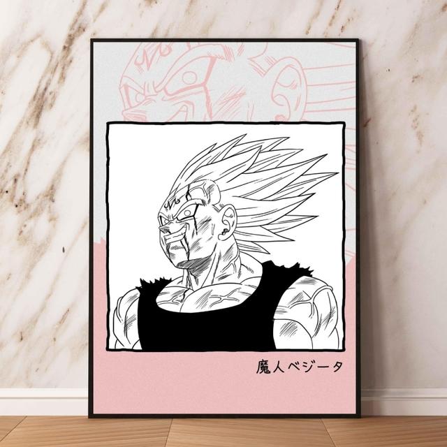 Canvas Prints, Decorative Paintings, Vegeta Decorations, Hanging Posters, Toys, Children's Action Dolls, Cuadros