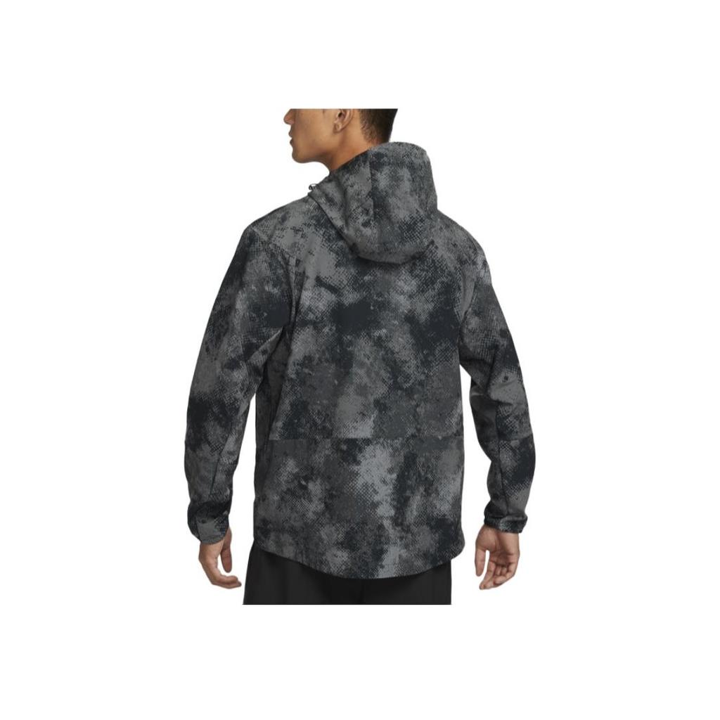 Nike Giacca Impermeabile Comoda Casual Illimitata Giacca da Uomo Nera FZ1093010
