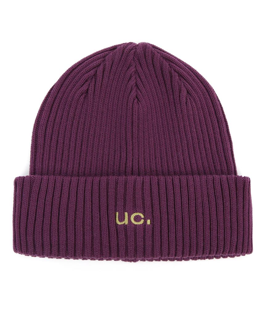 Eondeokeonteulol Four Seasons Beanie Beanie / Rib / Loose / Uc / D Purple