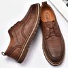 Herbst Neueste Herrenschuhe Brogues Freizeitschuhe Herren Echte Lederschuhe Arbeitsstiefel Business Casual Sneaker