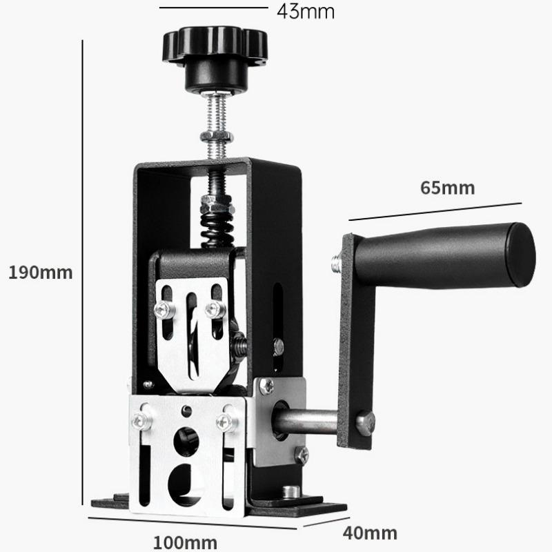 Manual Wire Stripping Machine 1-25mm Wire Stripper Copper Peeler Tool for Scrap Copper Recycling