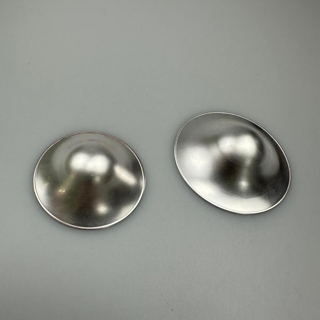 925 Silver Nursing Cups: Nipple Protection and Soothing Covers for Breastfeeding and Newborn Care