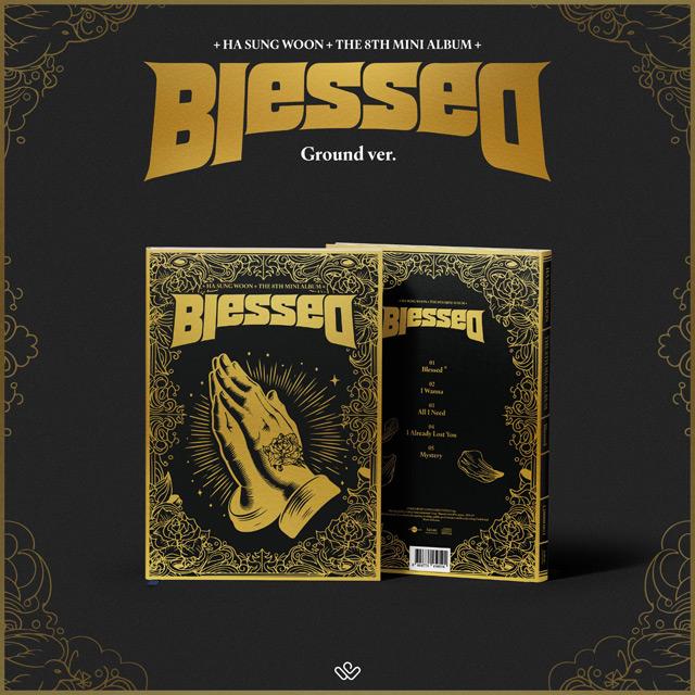 

HA SUNG WOON - 8th mini album BLESSED [PHOTOBOOK: GROUND VER.], Korean music