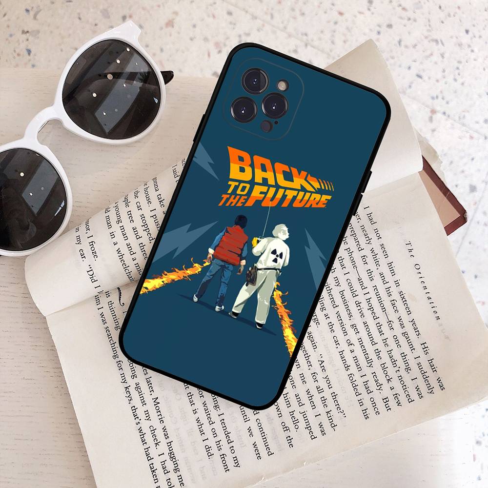 Back To The Future Phone Case For Iphone 17 Air 16 15 14 13 12 11 Pro Max 16 15 14 Plus TPU Soft Case