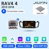JIUYIN AI Voice Wireless CarPlay Android Auto Radio for Toyota RAV4 RAV 4 2012 - 2018 4G Car Multimedia GPS 2din autoradio