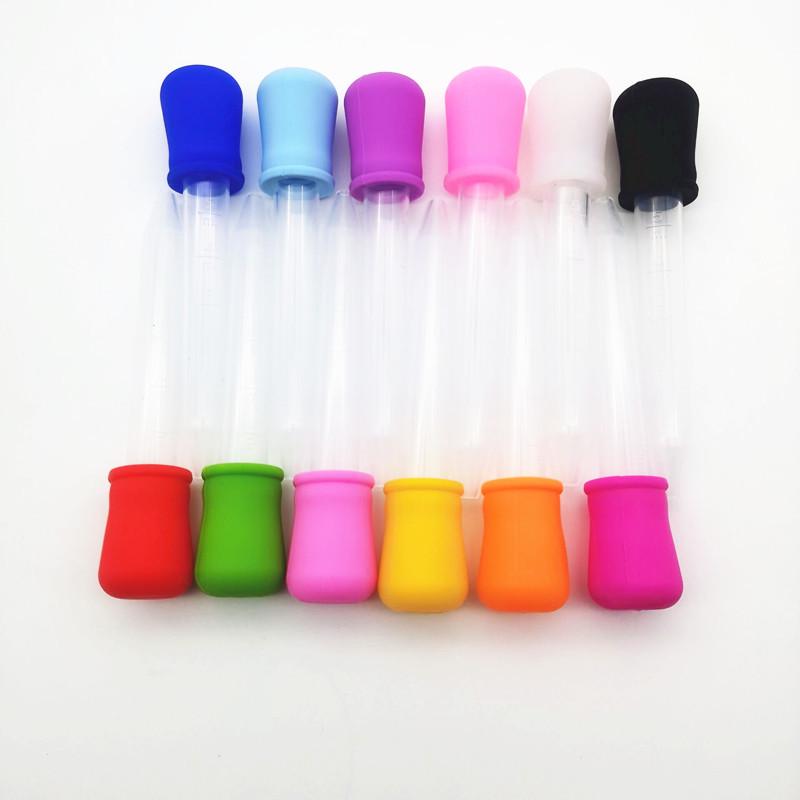 5ml Silikonové kapátko na léky pro miminka s designem proti zalknutí