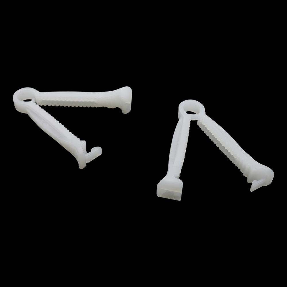 

50 Pcs Disposable Suckling Pigs Umbilical Cord Clip Livestock Breeding Tool Dog Cat Rabbit Umbilical Cord Hemostatic Clip білий