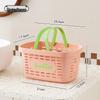 Shower Caddy Tote for Student Toiletries and Dorm Bath Storage
