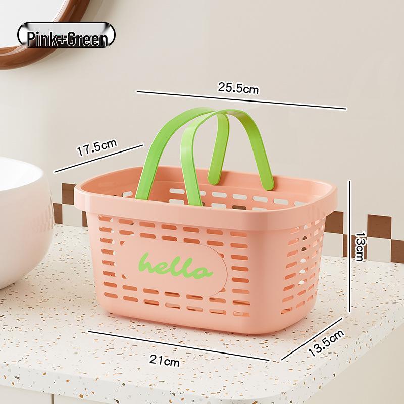 Shower Caddy Tote for Student Toiletries and Dorm Bath Storage