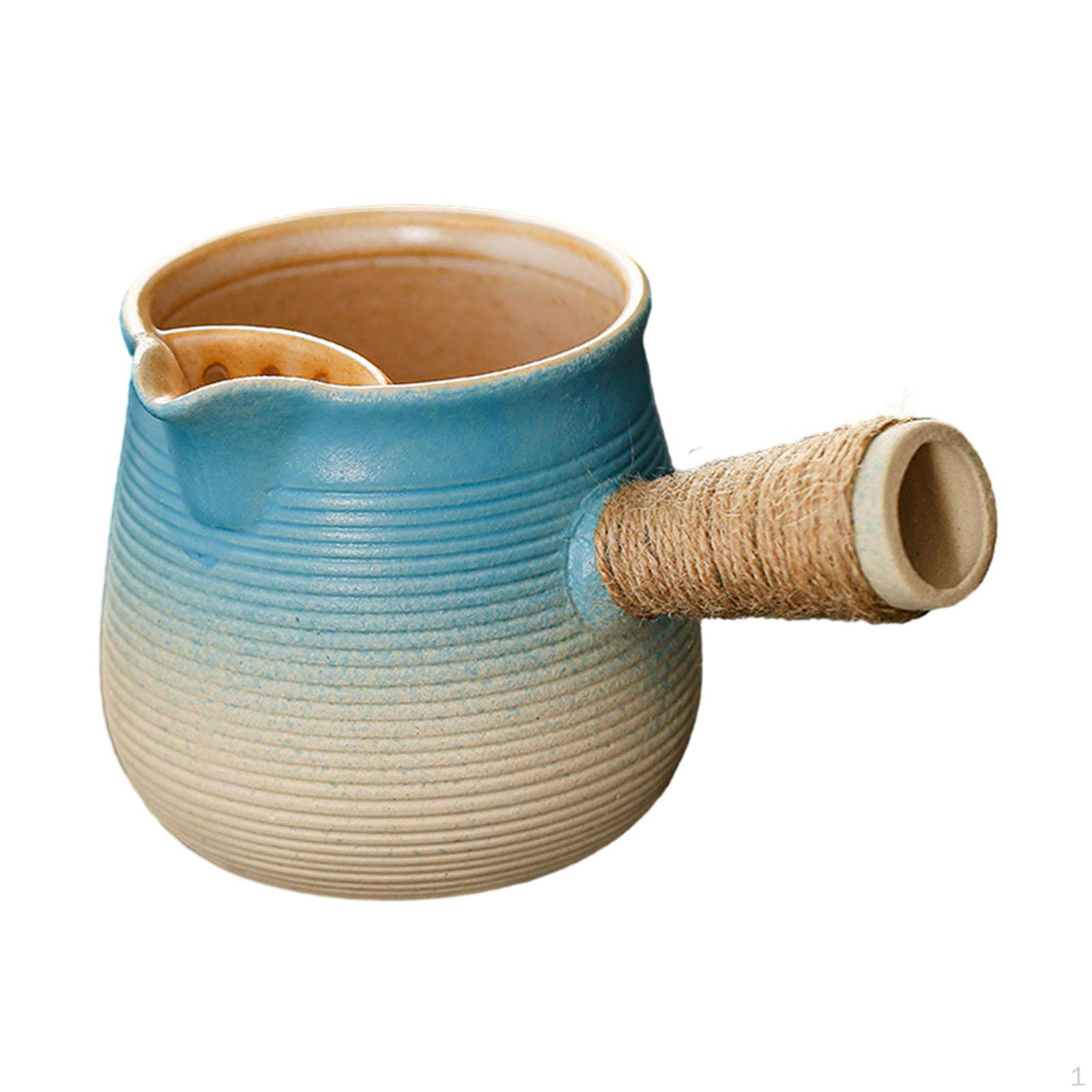 

Чайник, чайник с противоожоговой ручкой для походов, кипячения воды, кухни, ресторана, пикника синий