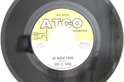 7-Zoll-Schallplatte BEN E. KING - So Much Love / Don't Drive Me Away 456413 ATCO Records 1966 US Soul/Funk Gebraucht