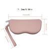 1pc Portable Silicone Glasses Case, Zipper Closure, Minimalist Eyeglass Pouch for Travel, Protective Glasses Case for Men Women