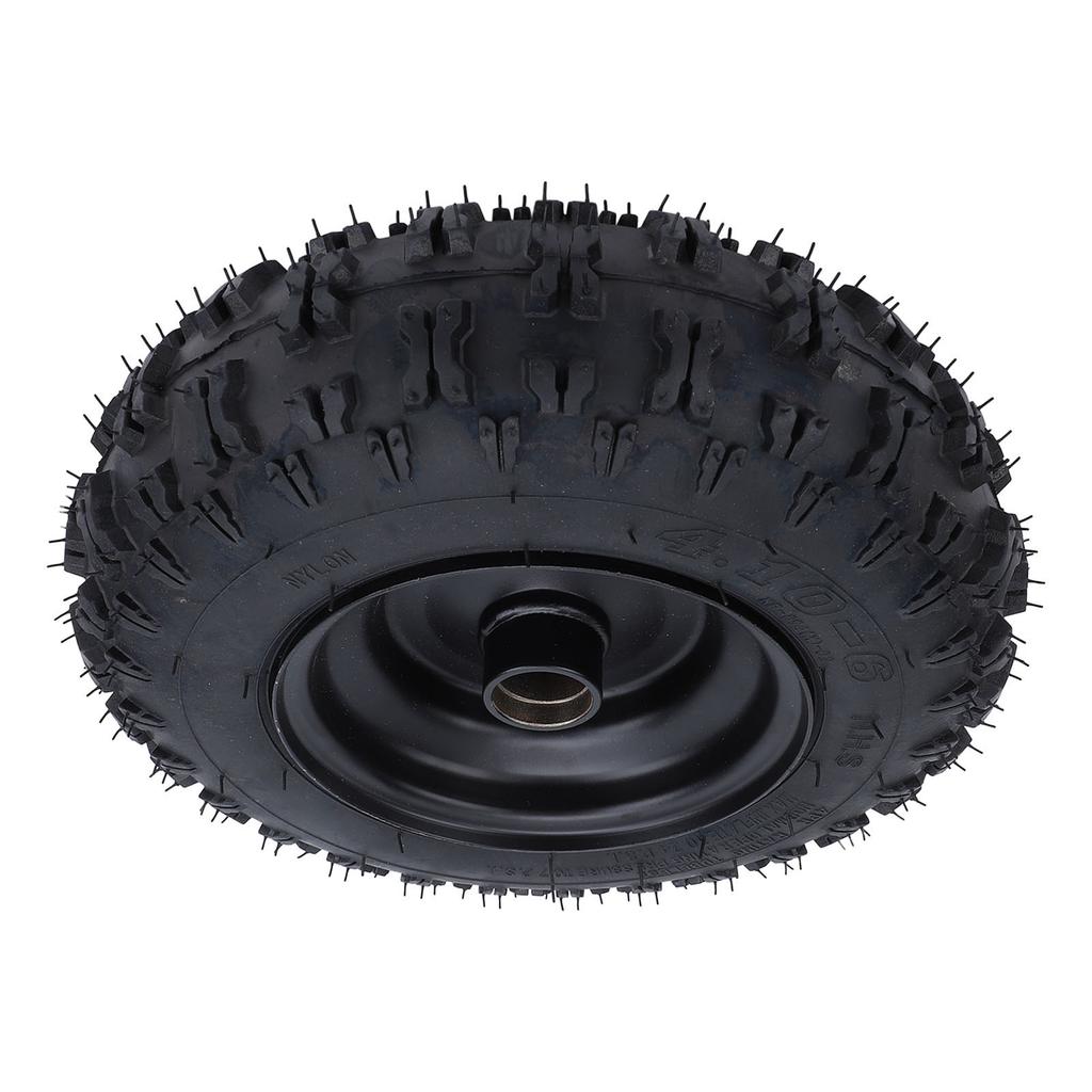 4.10?6 Tire and Wheel Assembly Anti Slip Tread Rubber for ATV Mini Bike Scooter Go Kart Lawn