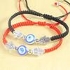 Handmade Adjustable Evil Eye Bracelet for Women - Fatima Demon Eye, Casual Style