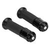 Motorcycle Non Slip Handlebar Hand Grips Modification Accessory 22mm(Black )