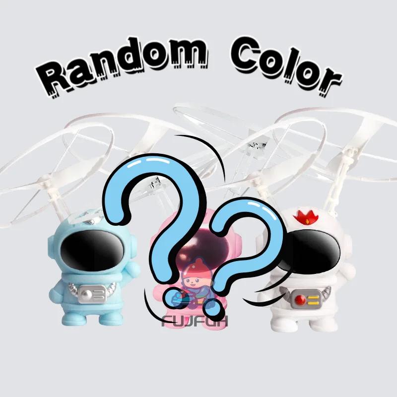 Latający Robot Astronauta Samolot Zabawka Zaawansowany Technologicznie Dron Sterowany Ręcznie Interaktywne Podwójne Skrzydła ze Światłami Prezenty Plenerowe dla Dzieci