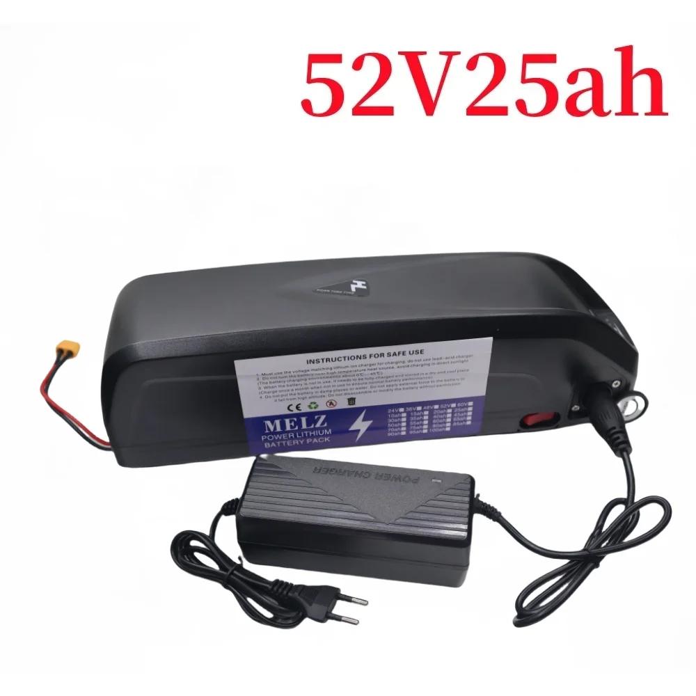 Akumulator litowo-jonowy do telefonu komórkowego Hailong USB, odpowiedni do Hailong 250W-1000W, 48V20Ah, wbudowany BMS + ładowarka 54,6V2A