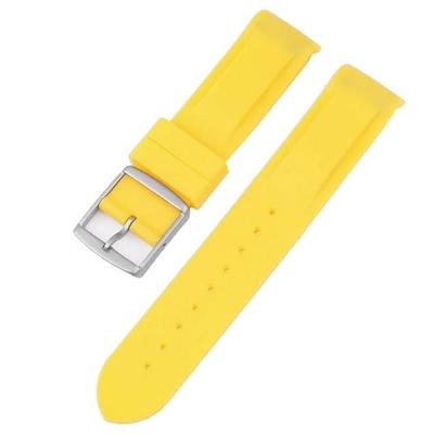 Swatch X Omega Exclusive Rubber Strap with Buckle (Yellow)