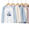Children's Pure Cotton Flannel Thermal Pajamas - Boys' Teenage Autumn Layer