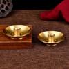 Copper & Brass Incense Holder: Stand and Burner Base for Stick, Coil, and Sandalwood Incense. Perfect for Home Use.