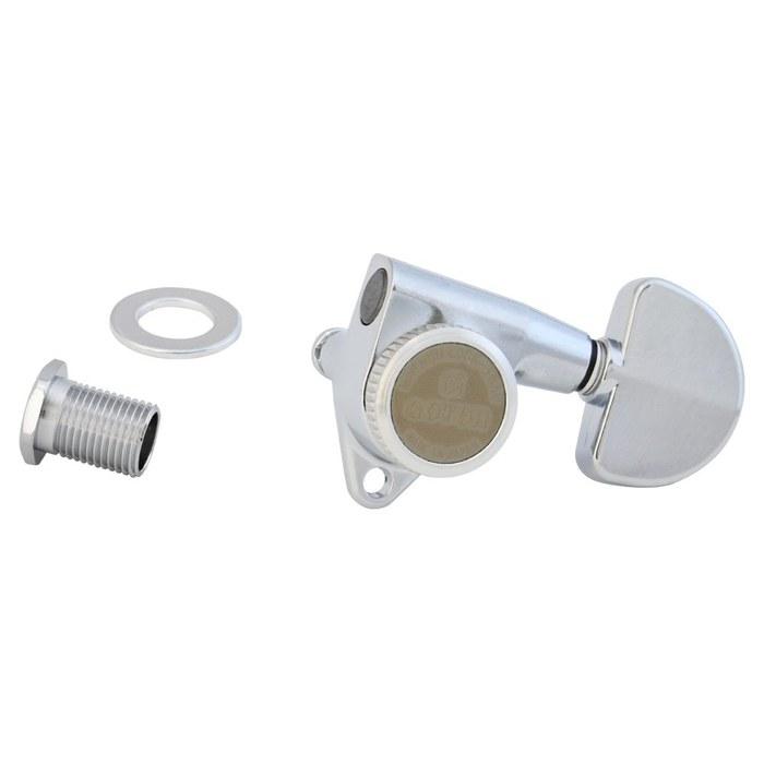 GOTOH Guitar Tuning Machines Rotomatic Type with Magnum Lock Trad 20 Button 3+3 Chrome (05182CYTX) SG301-MG-T-20-3+3-C 20 Button/L3R3