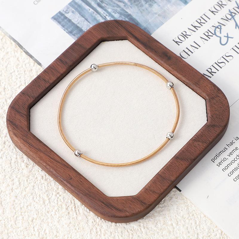 Браслет с бусинами «Кость змеи ветра» Продвинутый стиль Личность Модный Крутой Браслет Модные Универсальные Украшения