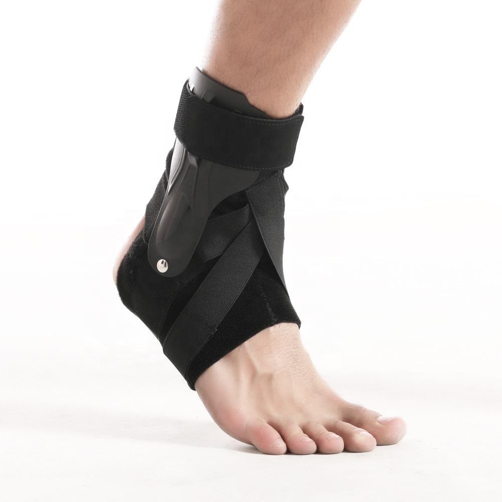 Hot Sales Ankle Brace with Stabilizers Cross Belt for Women Men Ankle Wrap Fatigue Ankle Supporter