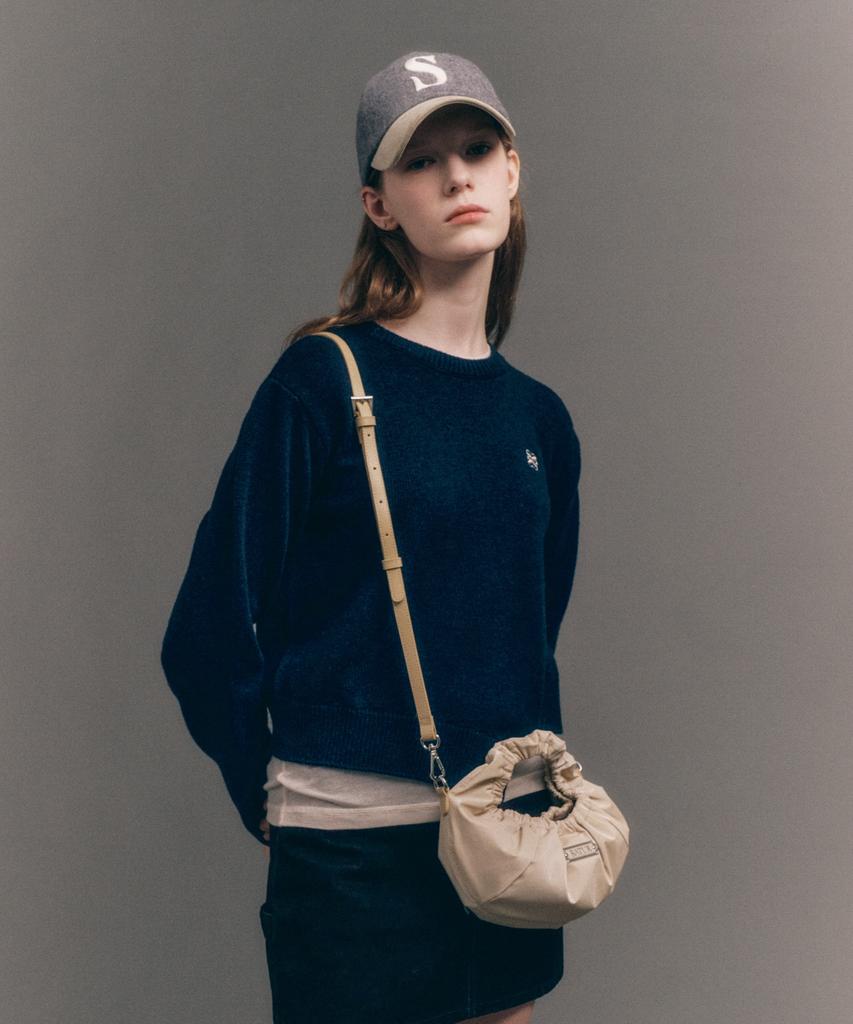 Seteo Wool Fox Suede Casual Ball Cap Beige