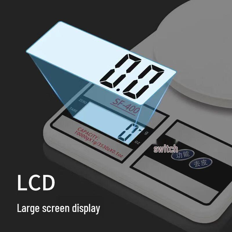 Digital Kitchen Baking and Food Scale, 3kg/0.1g