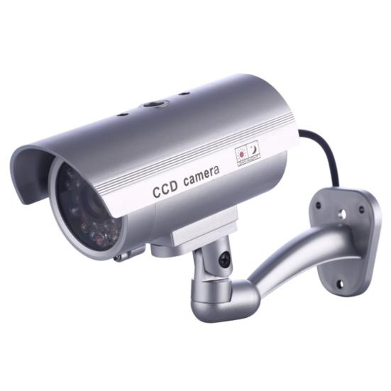 Fake Security Camera Anti-theft Angle Adjustable Universal Wireless Dummy Simulation CCTV Surveillance Camera for Home
