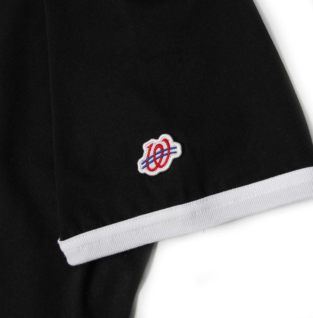 Wieoldeuwoldeu Wappen Ringer T-Shirt Black