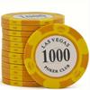 10pcs/lot Clay Las Vegas Poker Chips 14g Set Casino Coins 40mm Coin Poker Chips Entertainment Dollar Coins Card Game LasVegas