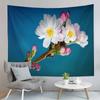 Spring Flowers Tapestry Green Grass Swing Tapestry Natural Scenery Tapestry Art Tapestries Home Living Room Bedroom Dorm Decor