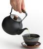 Miyazaki Seisakusho Chaki Kyusu (Large Teapot), Black, 0.7L, with Tea Strainer, Not for Direct Heat, CHA-6