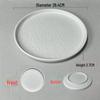 Melamine Imitation Stone Grain Round Plate - Simple Western Food & Dessert Plate