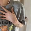 Korean Unique Daejeon Design Minimalist Silver Ring For Couples Adjustable Size