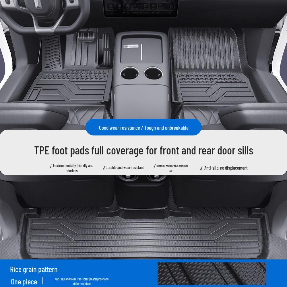 Custom Fit Floor Mats for Avatr 06/07/11/12 - Waterproof, Full Coverage with Silk Coil Design