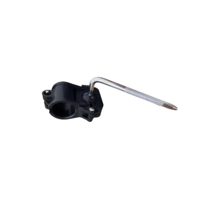 Universal Electronic Drum Stand with Ball L-Rod and Adjustable Clip.