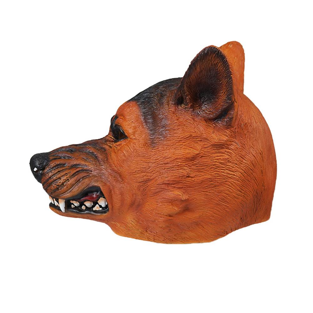 Siberian Husky Dog Head Masks German Shepherd Halloween Costume Cosplay Accessories