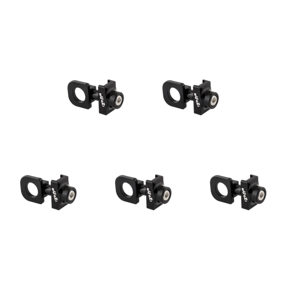 Single Speed Bicycle Chain Tensioner Adjuster Aluminum Alloy Bicycle Chain Fastener Fixed Bike Bolt Screw Cycling Accessories