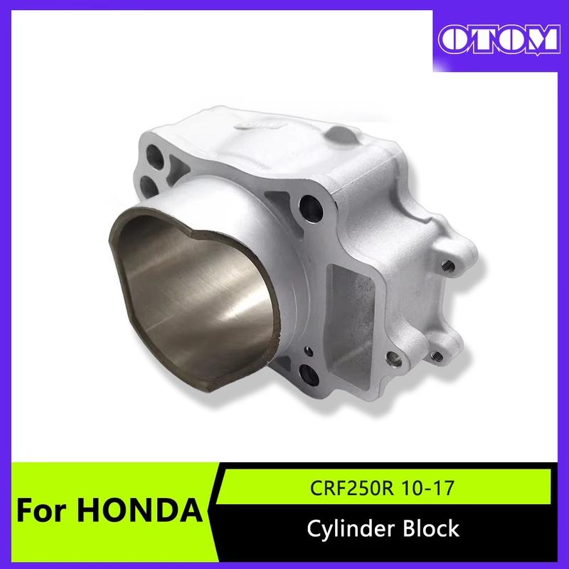 For HONDA CRF250R 10-17 Air Cylinder Block Cylinder Head Standard Bore 77mm Aluminum Engine Cylinder Motorcycle Accessories