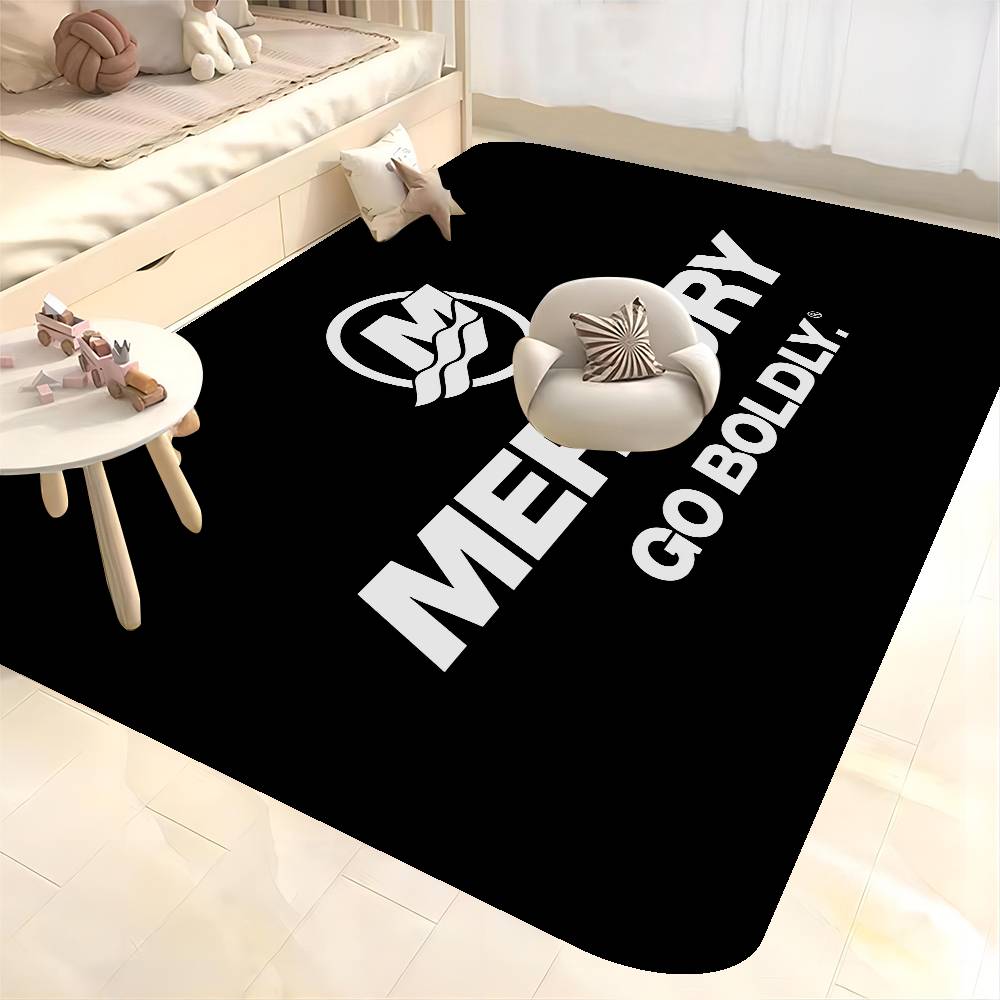 

Mercury Racing Room Mats Retro Multiple Choice Living Room Kitchen Rug Non-Slip Welcome Rug 40x60cm