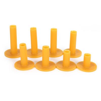 AllBright Golf Tees Golf Tees Rubber Rubber Golf Practice Short Long Set of 8 (Orange)